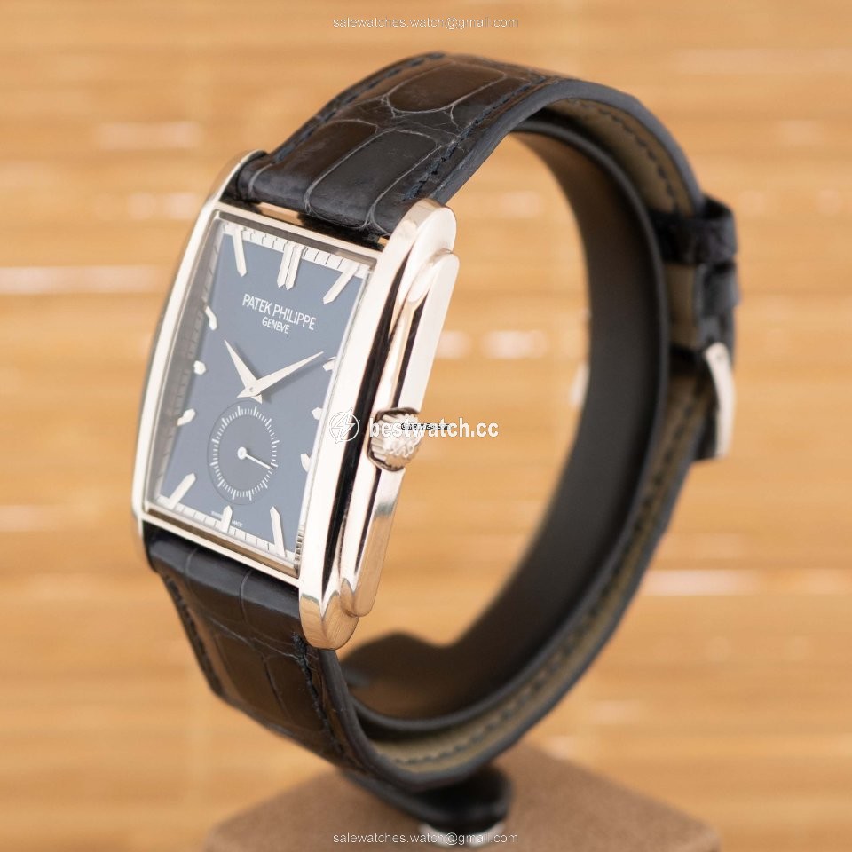 IMG_9086 Patek Philippe Gondolo Mens watch Unisex Manual winding White gold 5124G-011 3