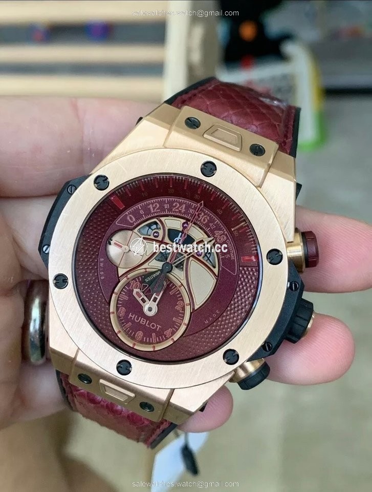 Hublot Big Bang Unico Mens watch Unisex Automatic Rose gold 413.OX.4738.PR.KOB15 3