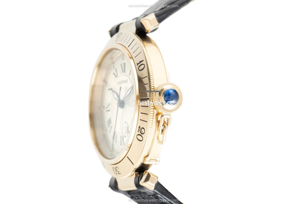 Cartier Pasha Mens watch Unisex Automatic Yellow gold 1027 3