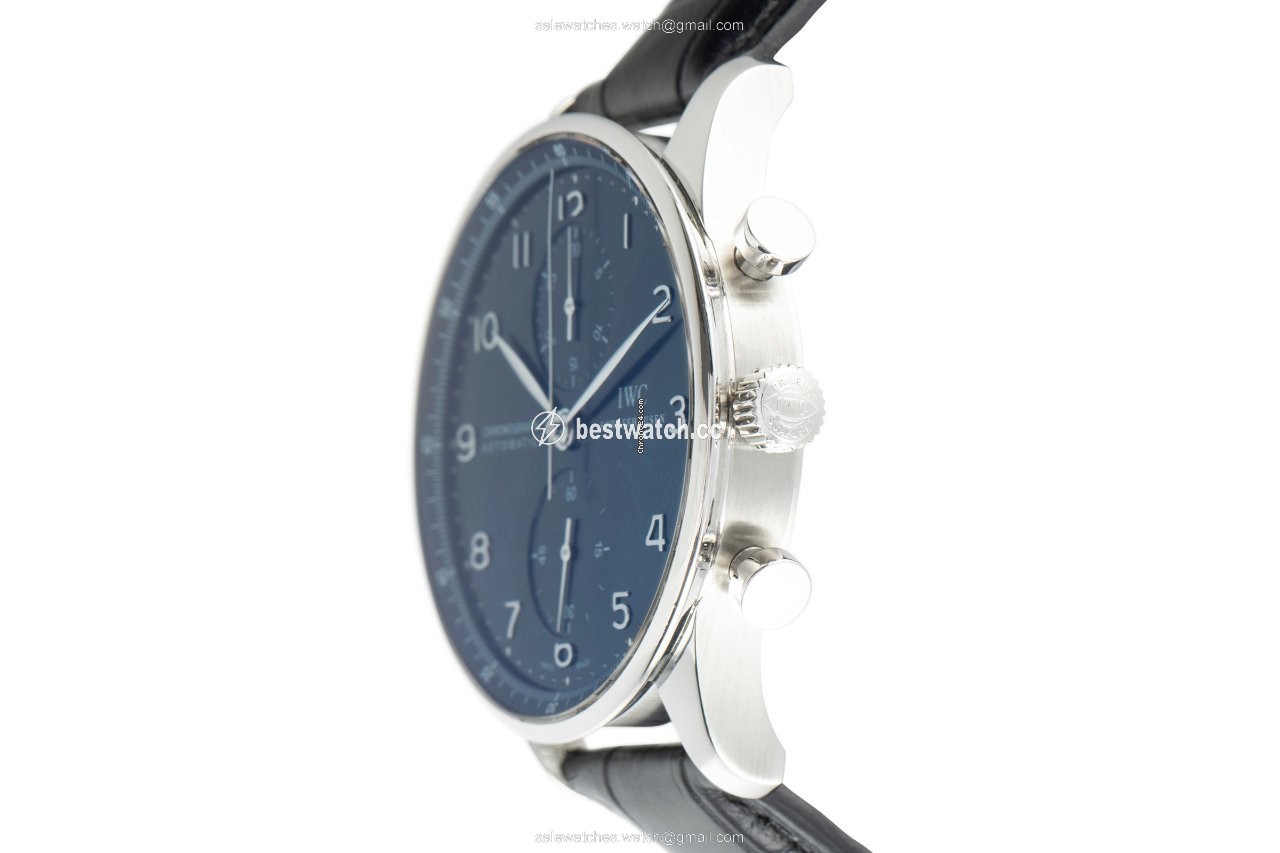 IMG_9086 IWC Portuguese Chronograph Mens watch Unisex Automatic Steel IW3714 3