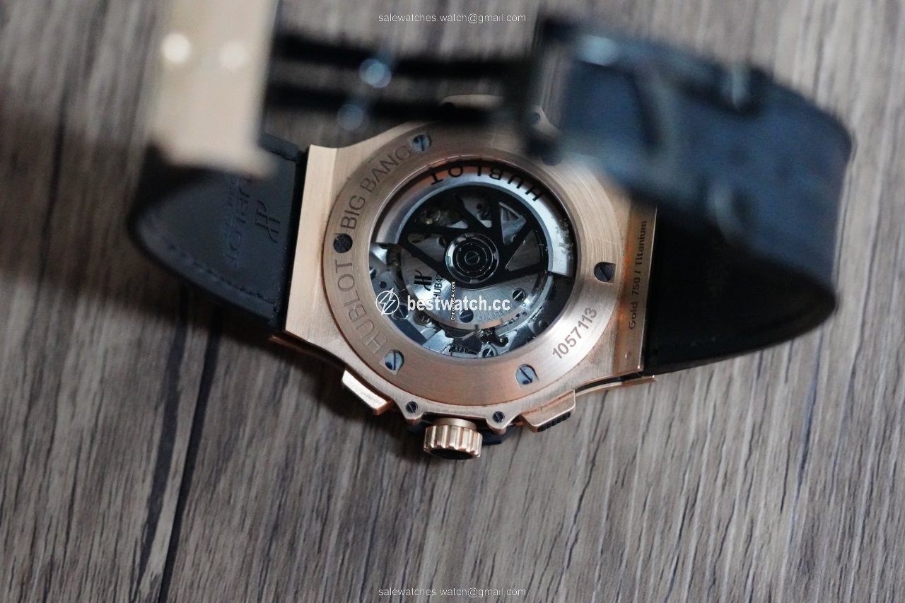 IMG_9086 Hublot Big Bang Aero Bang Mens watch Unisex Automatic Rose gold 311.PX.1180.GR 3
