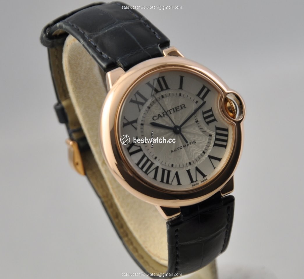 Cartier Ballon Bleu 36mm Mens watch Unisex Automatic Rose gold W6900456 3