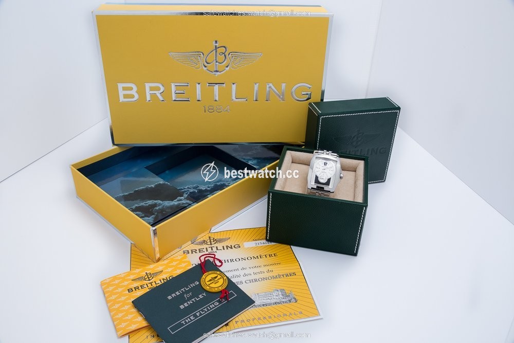 IMG_9086 Breitling Bentley Flying B Mens watch Unisex Automatic Steel A2836212 B844 3