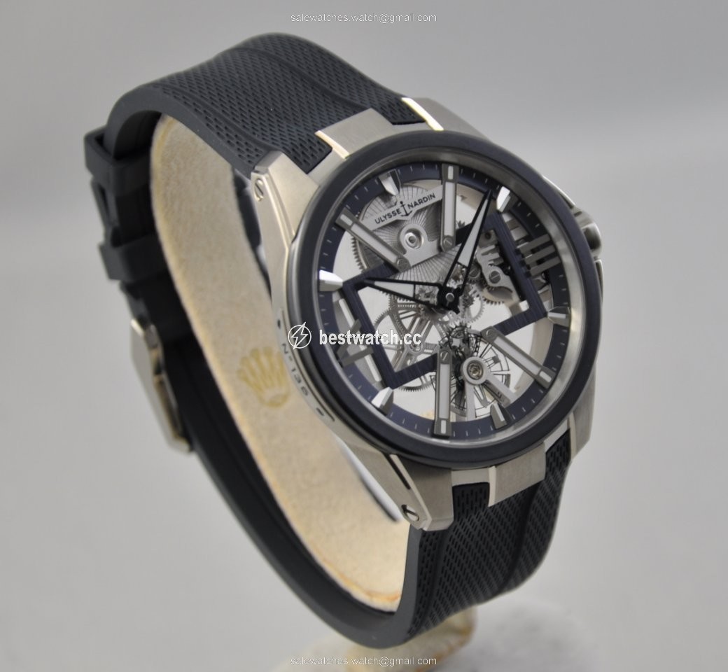 IMG_9086 Ulysse Nardin El Toro Black Toro Mens watch Unisex Manual winding Titanium 3713-260-3 03 3