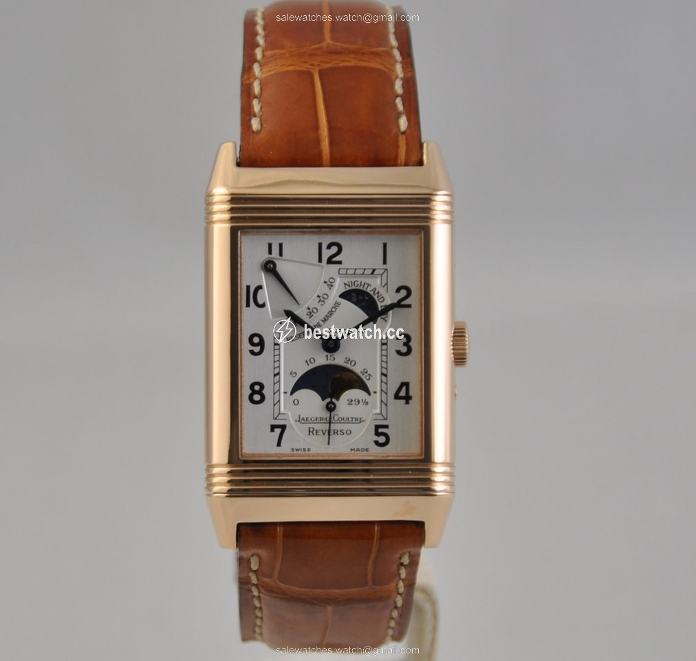 IMG_9086 Jaeger-LeCoultre Reverso Mens watch Unisex Manual winding Rose gold 270.2.63 3