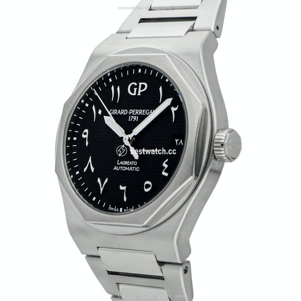 Girard Perregaux Laureato Mens watch Unisex Automatic Steel 81010-11-1750-11A 3