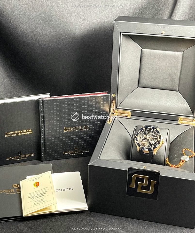 IMG_9086 Roger Dubuis Pulsion Mens watch Unisex Manual winding Rose gold RDDBPU0001 3