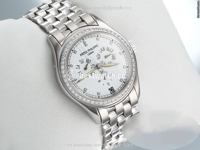 IMG_9086 Patek Philippe Annual Calendar Mens watch Unisex Automatic White gold 5037 3