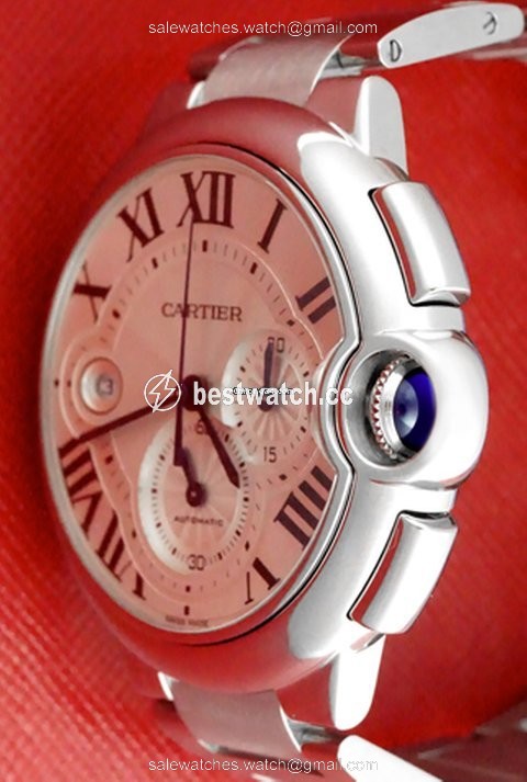 IMG_9086 Cartier Ballon Bleu 44mm Mens watch Unisex Automatic W6920002 3