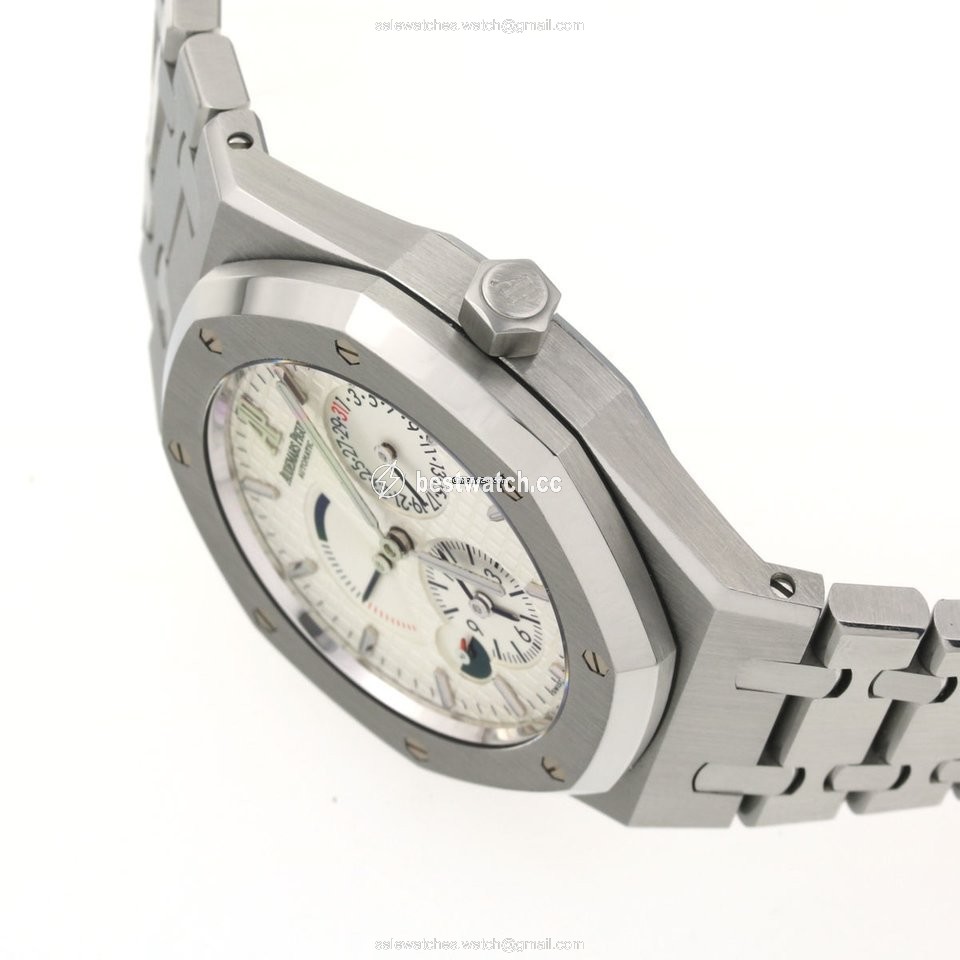 IMG_9086 Audemars Piguet Royal Oak Dual Time Automatic Steel 26120ST 3