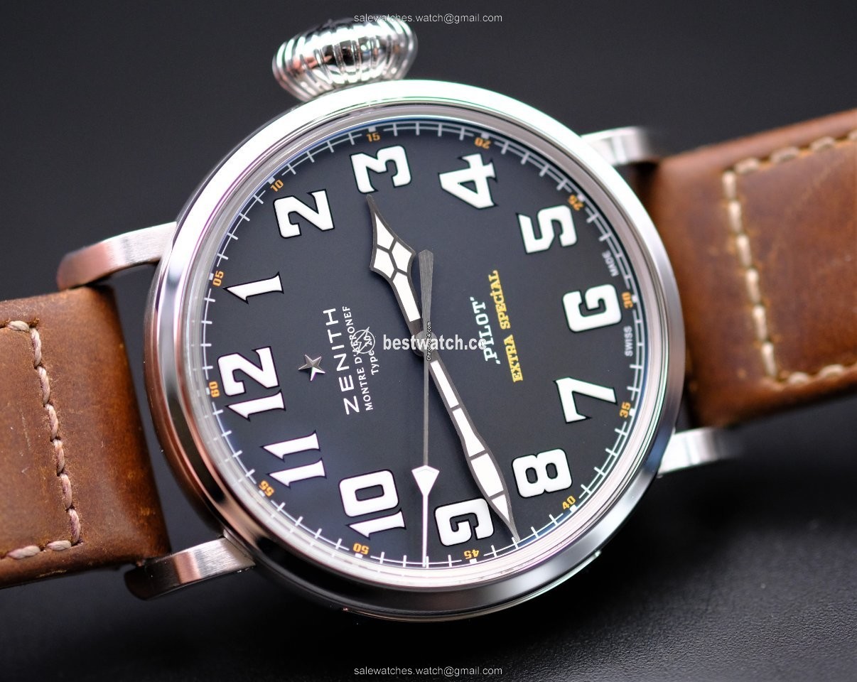 IMG_9086 Zenith Pilot Type 20 Extra Special Mens watch Unisex Automatic Steel 03.2430.3000 21.c738 3