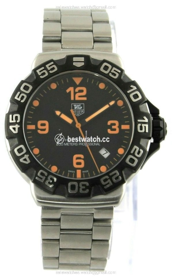 IMG_9086 TAG Heuer Formula 1 Quartz Mens watch Unisex Quartz Steel WAH1116.BA0858 3