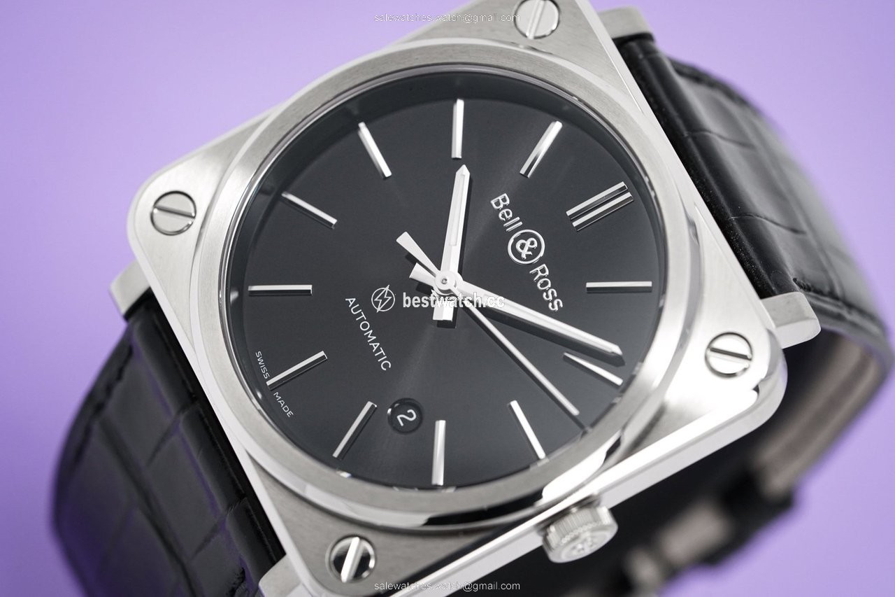 IMG_9086 Bell & Ross BR S Automatic Steel BRS92.BLC.ST.SCR 3