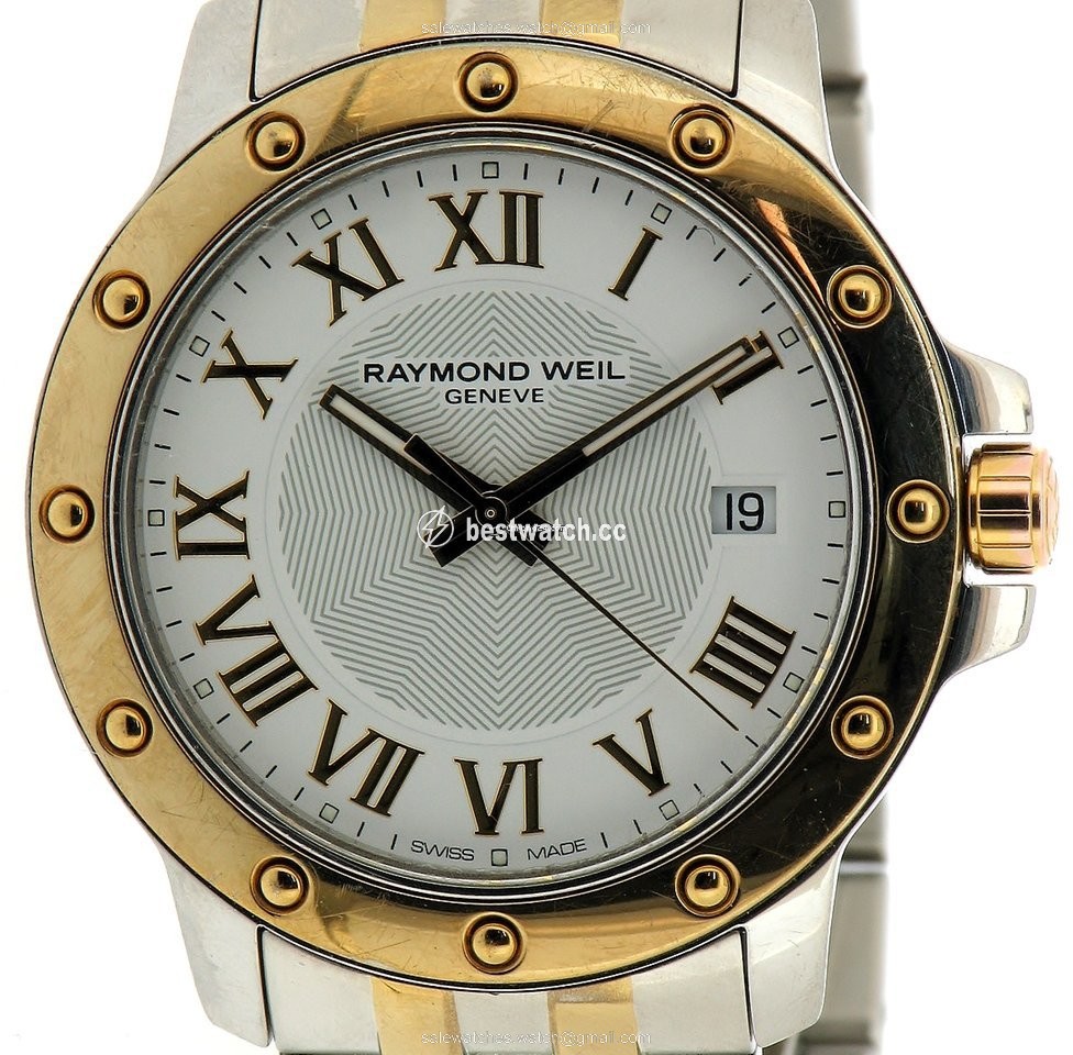 Raymond Weil Tango Mens watch Unisex Quartz Gold Steel 5599-stp-00308 3