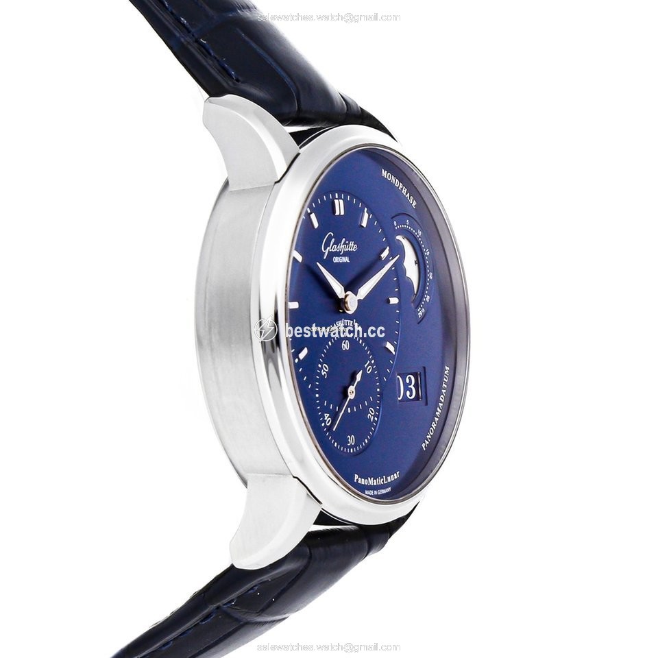 IMG_9086 Glashutte Original PanoMaticLunar Mens watch Unisex Automatic Steel 90-02-46-32-35 3