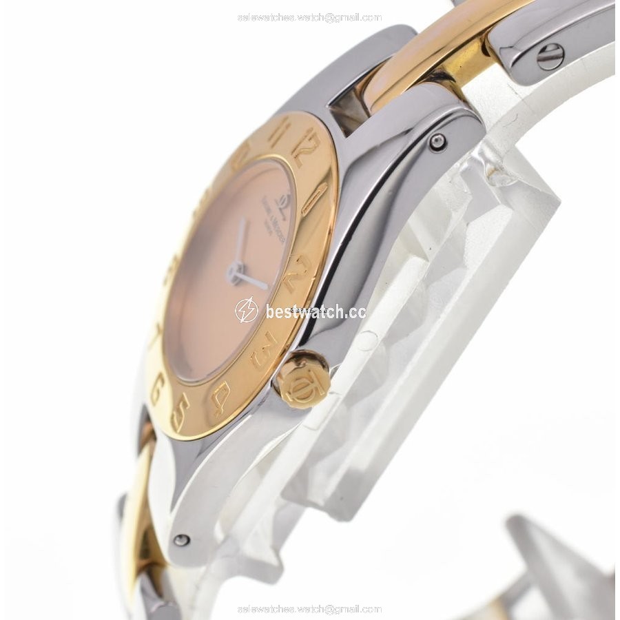 Baume & Mercier Womens watch Quartz Gold Steel 5261 3