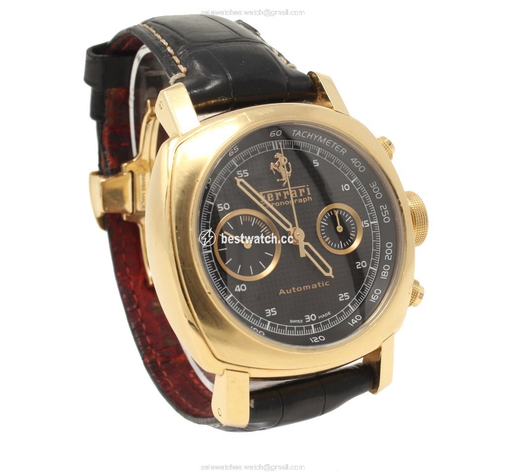 IMG_9086 Panerai Ferrari Mens watch Unisex Automatic Yellow gold FER 006 3
