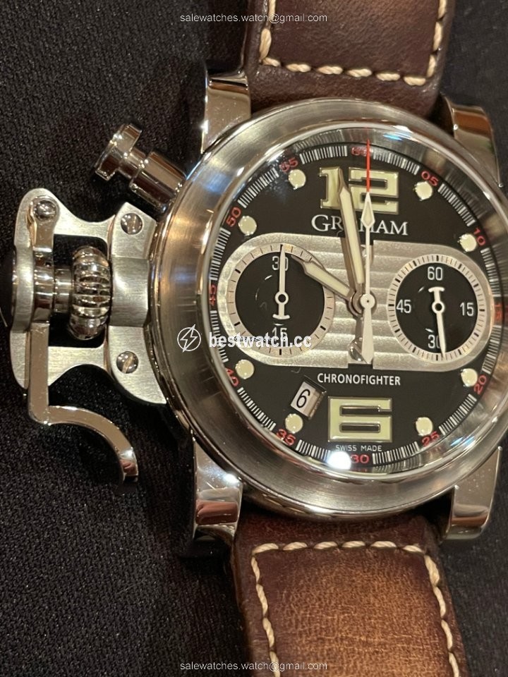 Graham Chronofighter R.A.C. Mens watch Unisex Automatic Steel 2CRBS 3