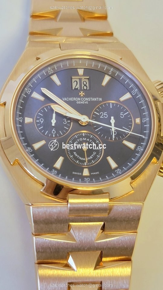 Vacheron Constantin Overseas Chronograph Mens watch Unisex Automatic Rose gold 49150 B01R-9338 3