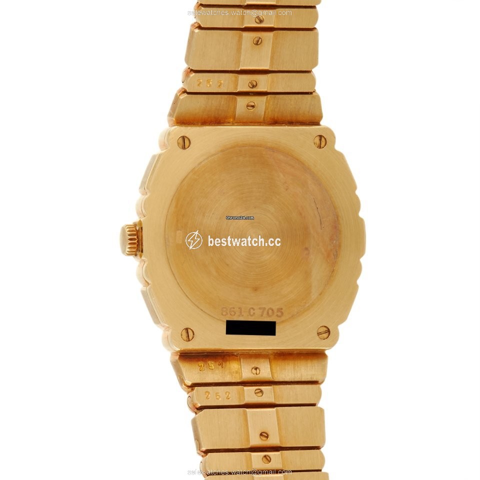 IMG_9086 Piaget Polo Mens watch Unisex Automatic Yellow gold 861 C 705 3