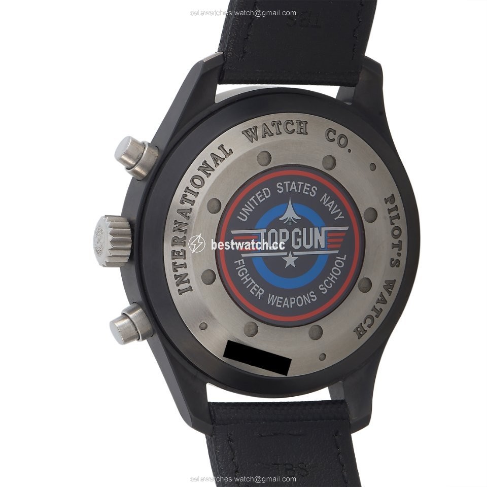 IMG_9086 IWC Pilot Chronograph Top Gun Mens watch Unisex Automatic 3880 3