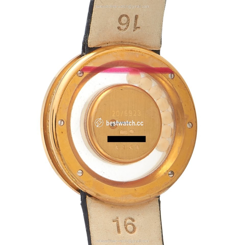 IMG_9086 Chopard Happy Diamonds Mens watch Unisex Quartz Yellow gold 20 6923 3