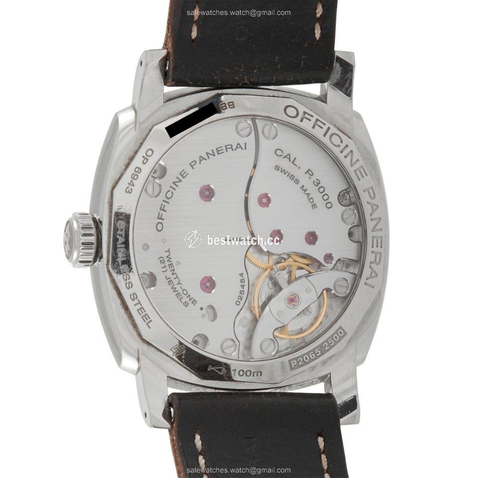 IMG_9086 Panerai Radiomir 1940 3 Days Mens watch Unisex Manual winding Steel PAM514 3