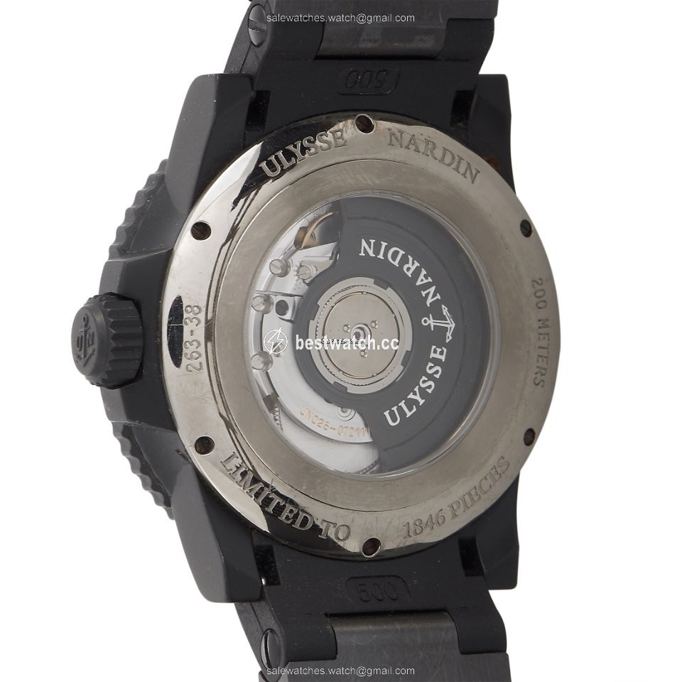IMG_9086 Ulysse Nardin Marine Mens watch Unisex Automatic Steel 263-38LE-3 3