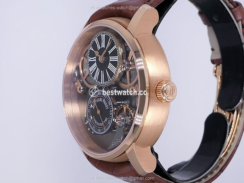 IMG_9086 Audemars Piguet Jules Audemars Mens watch Unisex Manual winding Rose gold 26153OR00.D088CR.01 3