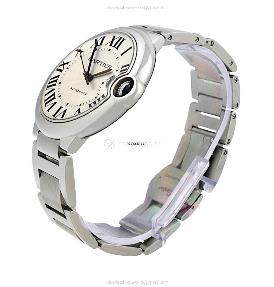 IMG_9086 Cartier Ballon Bleu 42mm Mens watch Unisex Automatic Steel WSBB0049 3
