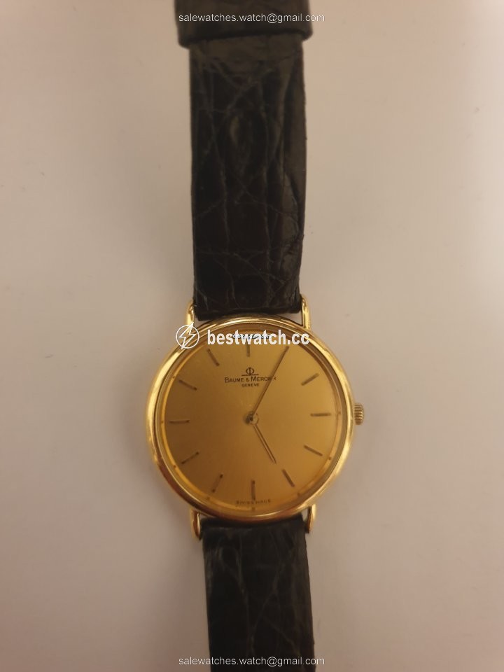 IMG_9086 Baume & Mercier Womens watch Quartz Yellow gold 16600 1541935 3