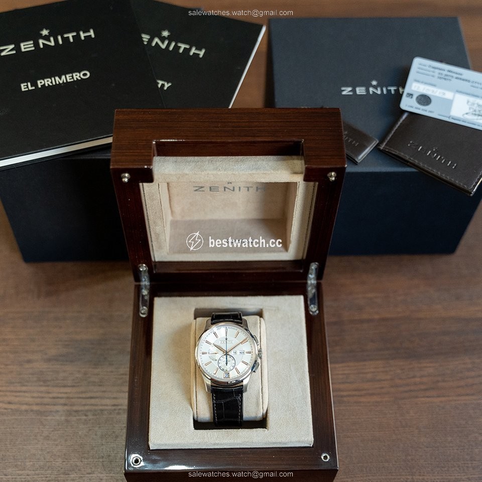 IMG_9086 Zenith El Primero Winsor Annual Calendar Mens watch Unisex Automatic Steel 03.2070.4054 02.C711 3