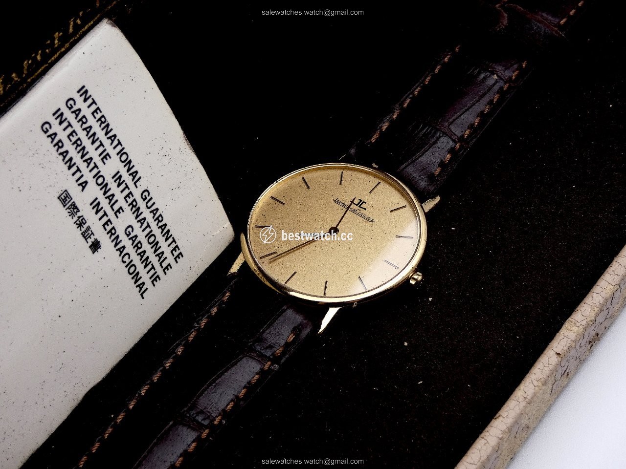 Jaeger-LeCoultre Mens watch Unisex Quartz Yellow gold 140.111.11 3