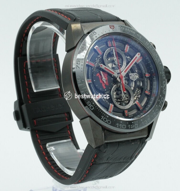 TAG Heuer Carrera Calibre HEUER 01 Mens watch Unisex Automatic Ceramic CAR2A1J.FC6400 3