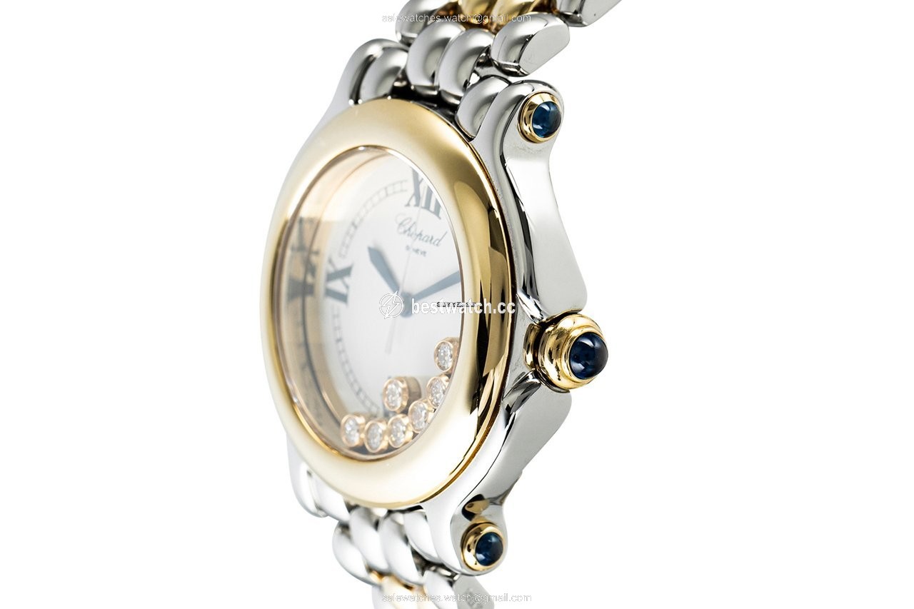 Chopard Happy Sport Womens watch Quartz Gold Steel 27 8249-23 3