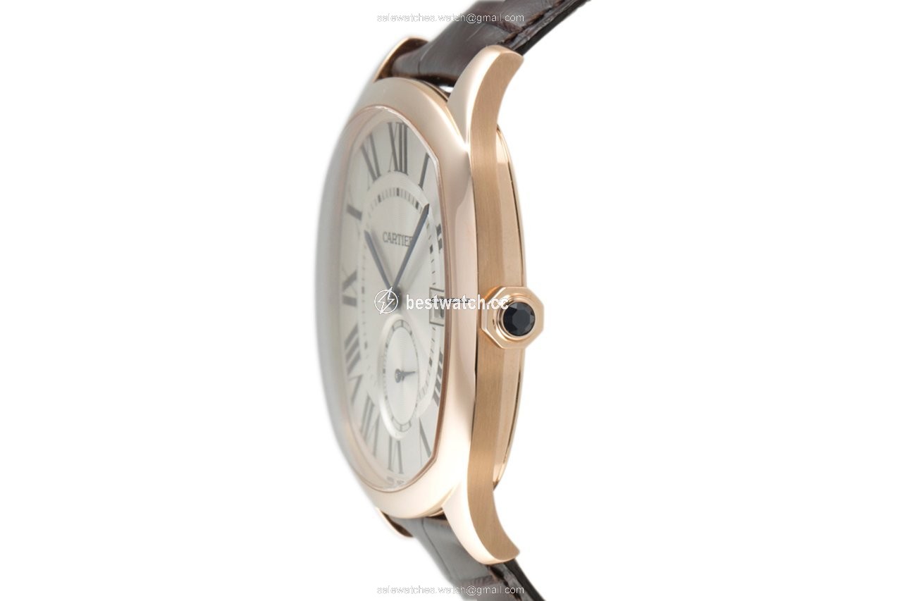 IMG_9086 Cartier Drive de Cartier Mens watch Unisex Automatic Red gold WGNM0003 3