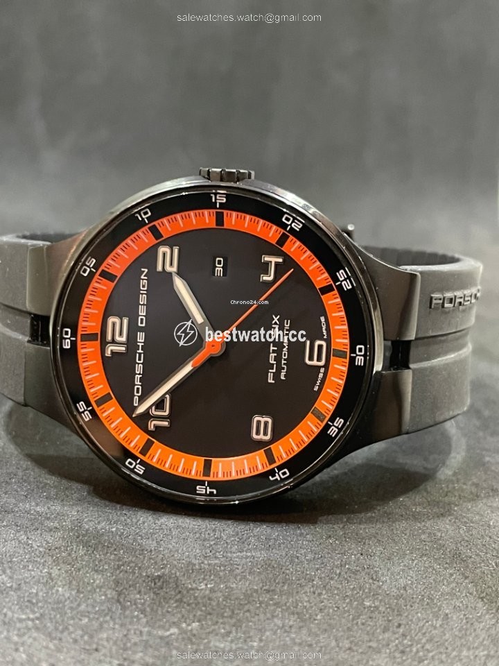 Porsche Design Flat Six Mens watch Unisex Automatic Steel P6350 3