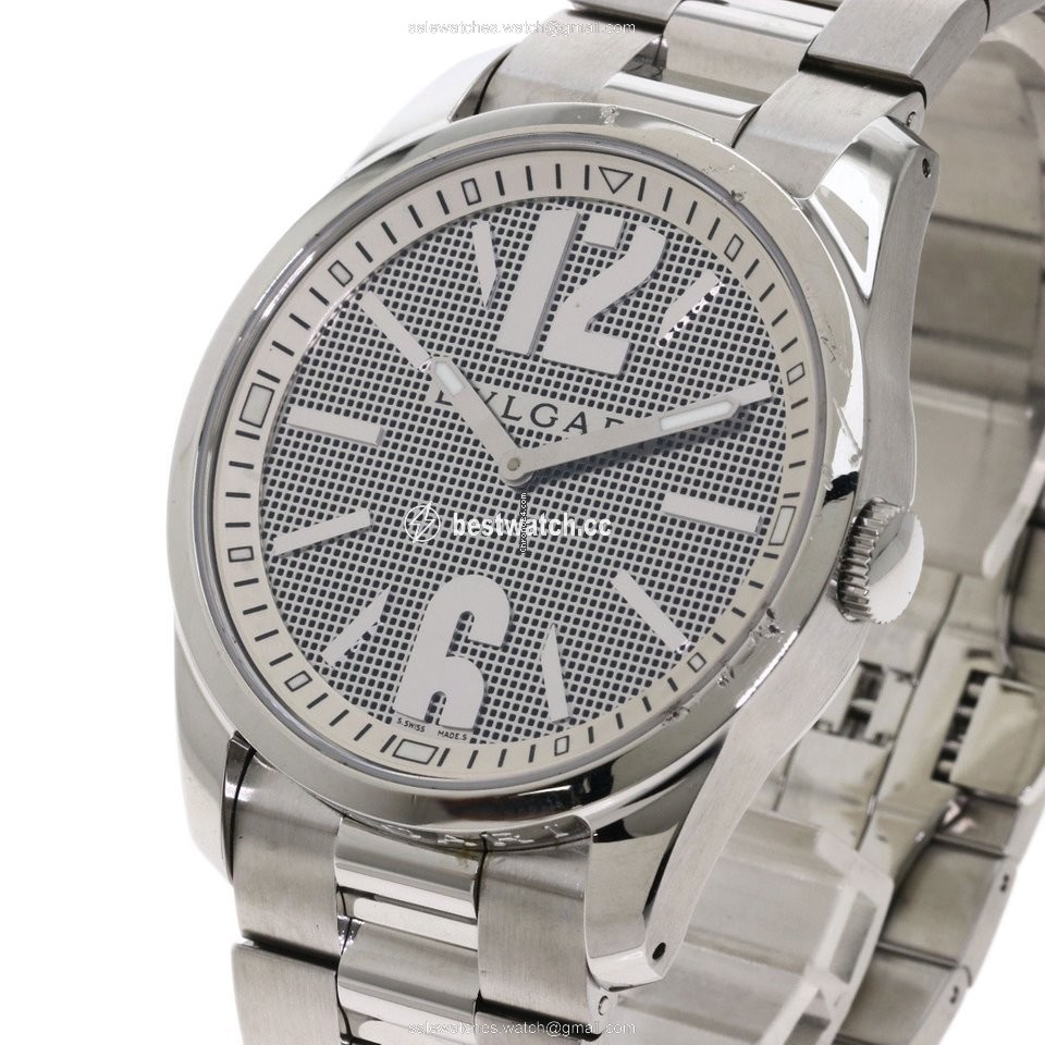 IMG_9086 Bulgari Mens watch Unisex Quartz Steel ST44SS 3