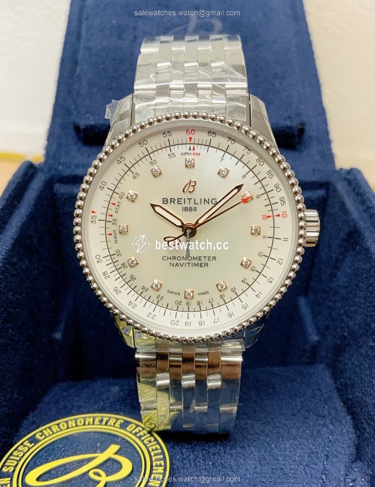 IMG_9086 Breitling Navitimer Womens watch Automatic Steel A17395211A1A1 3