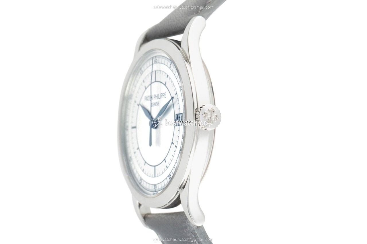 IMG_9086 Patek Philippe Calatrava Mens watch Unisex Automatic White gold 5296 3