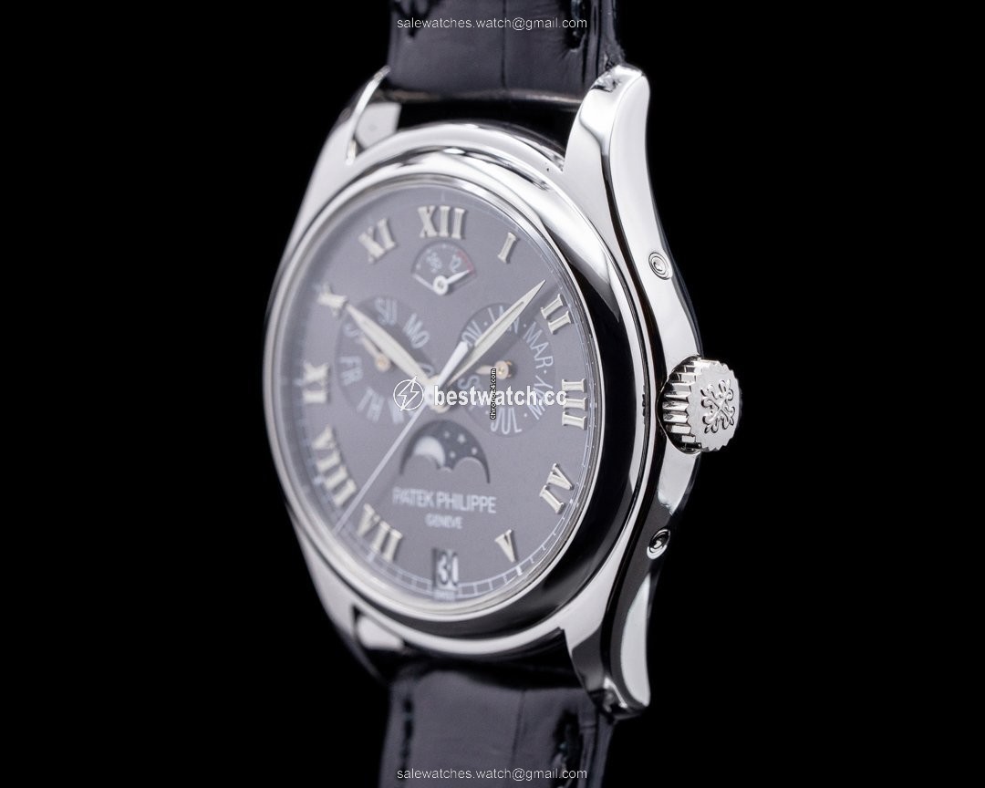 IMG_9086 Patek Philippe Annual Calendar Mens watch Unisex Automatic Platinum 5056P-001 3