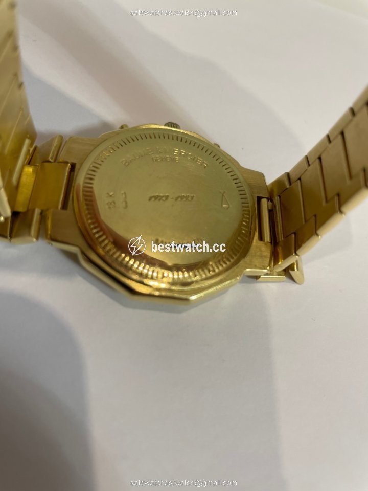 Baume & Mercier Riviera Mens watch Unisex Quartz Yellow gold MV045040 3