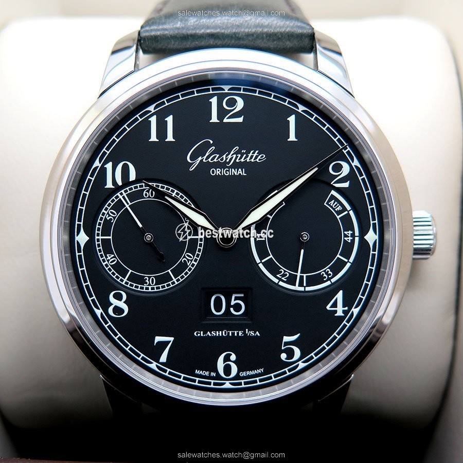 IMG_9086 Glashutte Original Senator Observer Mens watch Unisex Automatic Steel 100-14-07-02-30 3