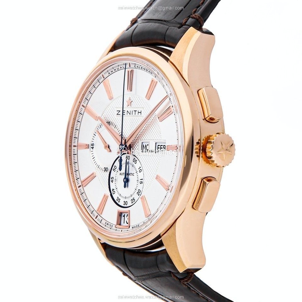 IMG_9086 Zenith El Primero Winsor Annual Calendar Mens watch Unisex Automatic Rose gold 18.2070.4054 02.C711 3