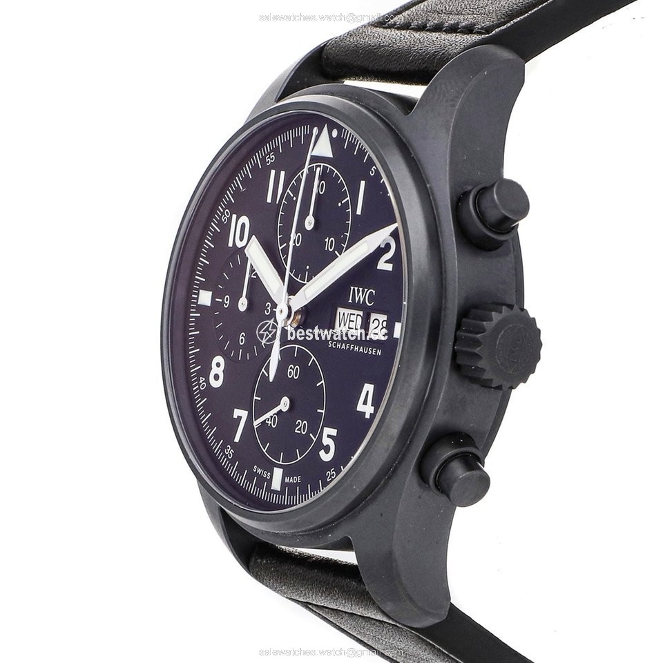 IMG_9086 IWC Pilot Chronograph Mens watch Unisex Automatic Ceramic IW3879-05 3