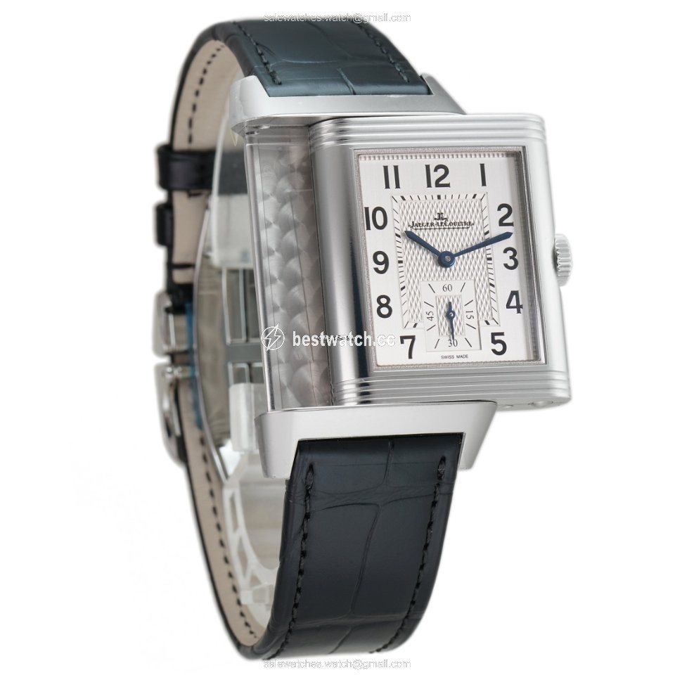 IMG_9086 Jaeger-LeCoultre Reverso Duoface Manual winding Steel 2458420 3