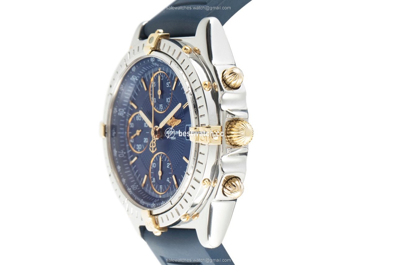 Breitling Chronomat Mens watch Unisex Automatic Gold Steel B13050.1 3