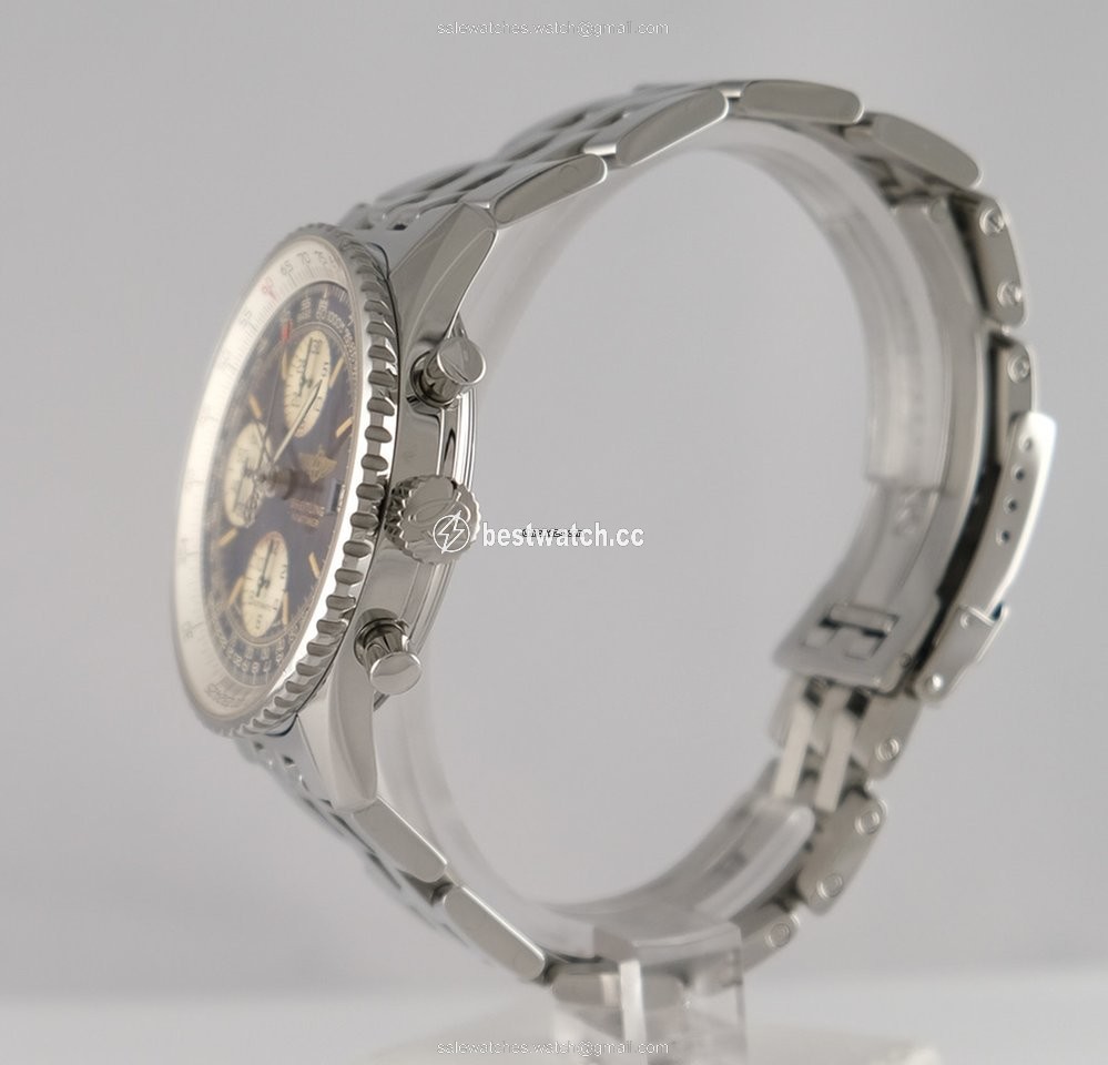 IMG_9086 Breitling Old Navitimer Mens watch Unisex Automatic Gold Steel A 13022 3