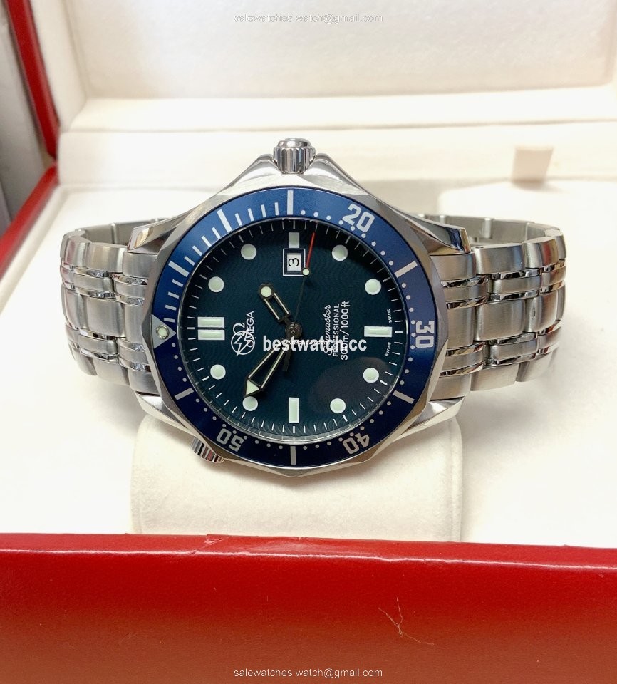 Omega Seamaster Diver 300 M Mens watch Unisex Quartz Steel 2541.80.00 3