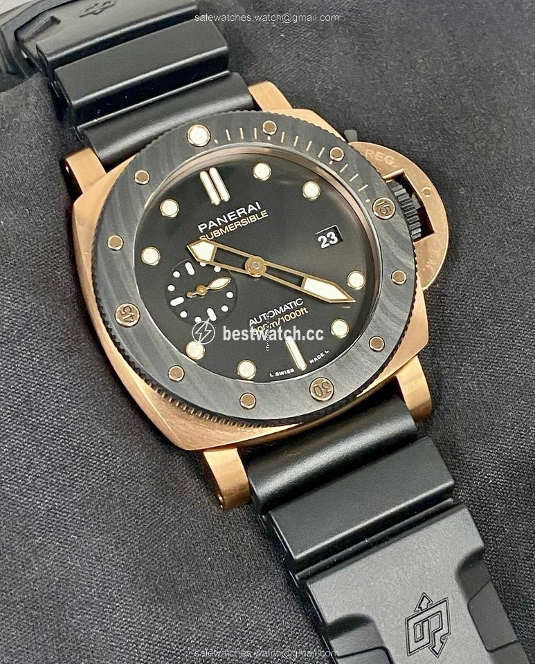 IMG_9086 Panerai Mens watch Unisex Automatic Rose gold PAM01070 3
